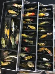Sold at Auction: Tackle Box w/Lures