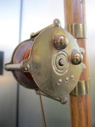 Fishing Rod Dandy Cane at 1stDibs | walking cane fishing pole, fishing pole walking cane, fishing rod cane