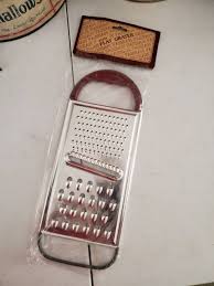 Farrah Steel Flat Hong Kong Grater: Vintage Kitchen Tool - Etsy