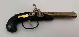 Vintage Pirate Pistol Gun Flint Lock Cigarette Lighter Made in Japan Sparks | eBay