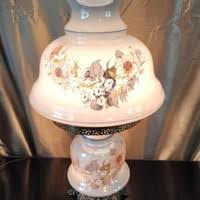 Princess House Flower Home Decor Lamps | Mercari