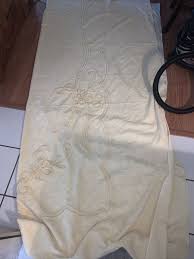 Chenille bedspread vintage yellow full/queen bedspread ...