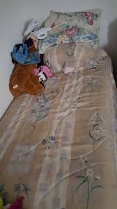 twin bed with mattress