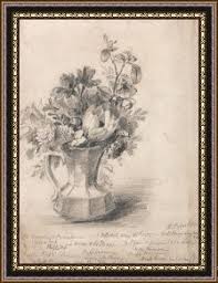 John Constable Flowers in a Pitcher Framed Print for sale ...