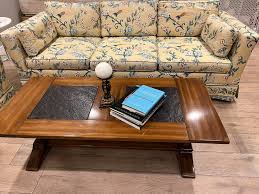 Vintage MCM Floral Boho Chic Sofa & Loveseat Living Room Set ...