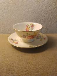 Vintage 2pc Set Theodore Haviland NY Floral Design Tea Cup ...