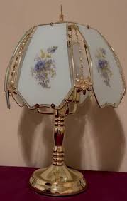 2 Pcs Fantacy Design Touch on Table Lamp Blue Flower - Etsy