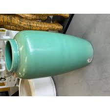 1940s Green Glazed Stoneware Oil Jar | Chairish