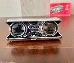 Vintage Folding Binoculars, Opera, Theatre, Racing ...