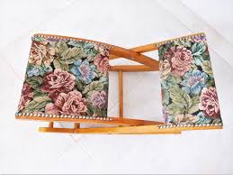 Adjustable Rocking Footstool, Vintage Footstool, Vintage ...