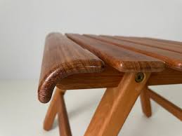 Teak Square Coffee or Side Table, 1970s Germany For Sale at ...