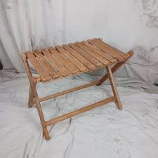 Vintage Take-along Company Folding Table Seat Oak 1930's - Etsy