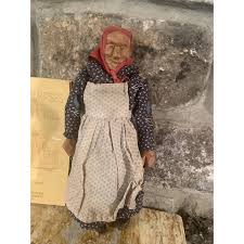 Rare Vintage Pleasant Hill Academy Hand Carved Shaker Jointed Doll. For Sale at Ruby Lane