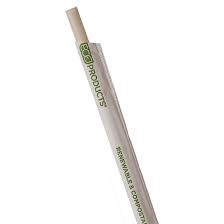 10.25in PHA Straw, Natural White, 7mm