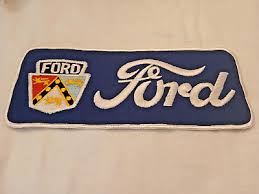 EMBROIDERED VINTAGE FORD PATCH 10 INCHES BY 4 INCHES PACK OF ...