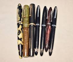 Seven Sheaffer Fountain Pens