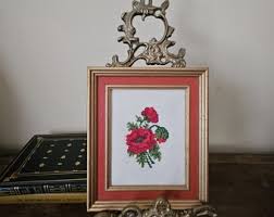 Vintage Ornate Brass Easel - Etsy