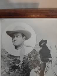 Charles Sterrett "The Durango Kid & Raider" Framed Black ...