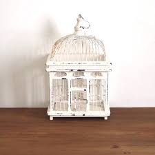 Vintage French White Birdcage - Etsy