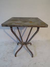 INDUSTRIAL TOLIX BISTRO TABLE – The Tiny French Flea