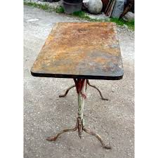 Little forged-iron table