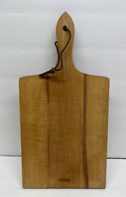 Vintage nevco hanging Wooden Cutting Board Spices mustard ...