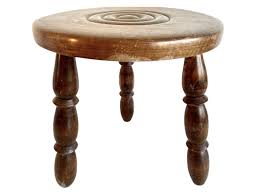 Vintage Stool French Country Cottage Bobbin Style Turned Leg ...
