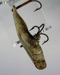 Pair - Handmade Vintage Primitive Clothespin Folk Art Lures Using Found Objects! | #517979933