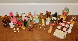 VNTG! Mini Shoe Boot Figurine LOT 35+ Trinket Toothpick ...