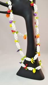 Buy Vintage Fruit Salad Mid Century Assorted Fruit Necklace & Bracelet - Pears, Cherries, Lemons, Plums, Grapes, Bananas, Apples Costume Jewelry Online in India - Etsy