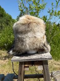 Coyote Fur Trapper Hat - Etsy