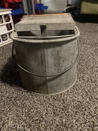 Vintage Patented Deluxe De Luxe Galvanized Wringer Mop ...