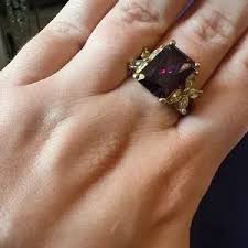 Suzanne Somers | Jewelry | Faux Amethyst And Peridot Crystal ...