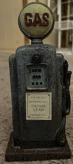 Vtg Popular Imports Resin Gas Pump Figurine, 1998 6 Inches ...