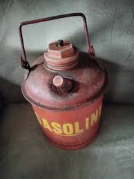 Primitive Gallon Gasoline Can. | eBay