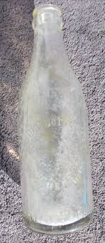 antique clear glass pop soda bottle cloquet minnesota ...