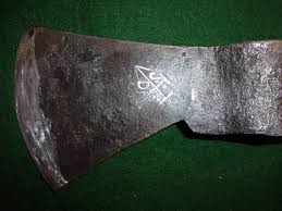 Hand forged tomahawk head by Joe DeLaRonde for Rendezvous ...