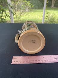 GERMAN BEER STEIN WITH WORKING LID THE FOUR SEASONS DESIGN MADE IN GERMANY | eBay