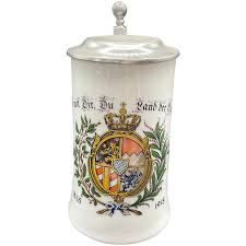 Global Art German Beer Stein. For Sale at Ruby Lane