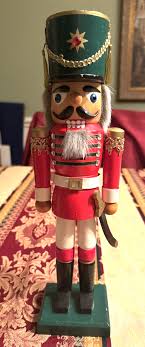 Marshall Fields' Wooden Nutcracker Vintage large size 14" | eBay