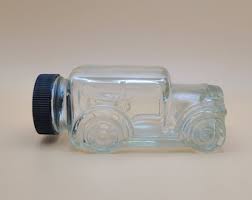 Vintage Glass Car Candy Container - Etsy