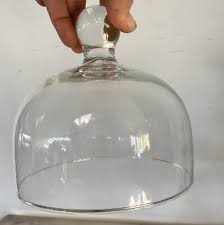 Vintage 8" Acrylic Cheese Board With 6.5" Glass Dome | eBay