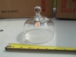 A7212 4.5" GLASS CHEESE DOME HAND BLOWN GLASS | eBay