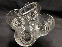 Vintage Mid Century Metal and Wood Condiment Carousel - Etsy