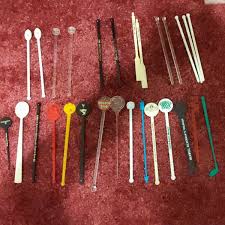 VTG LOT of 27& 1 pick Cocktail Stirrers / Swizzle Sticks ...