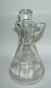 Clear Glass Cruets Cruet with Stopper | eBay