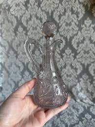 Antique 1906 Westmoreland EAPG No. 240 “Whirling Star” Cruet ...