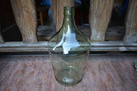 Antique Bottle Vintage Large Glass Terrarium Wine and brandy ...
