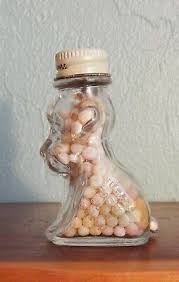 Vintage Dog with Original Candy Figural Candy Container Bottle | eBay