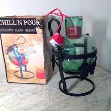 Italian Chill N Pour Swinging Glass Carafe | eBay